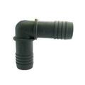 Boshart Industries 0.5 in. 90 deg Boshart Hose Elbow, Polyethylene - Gray 277921